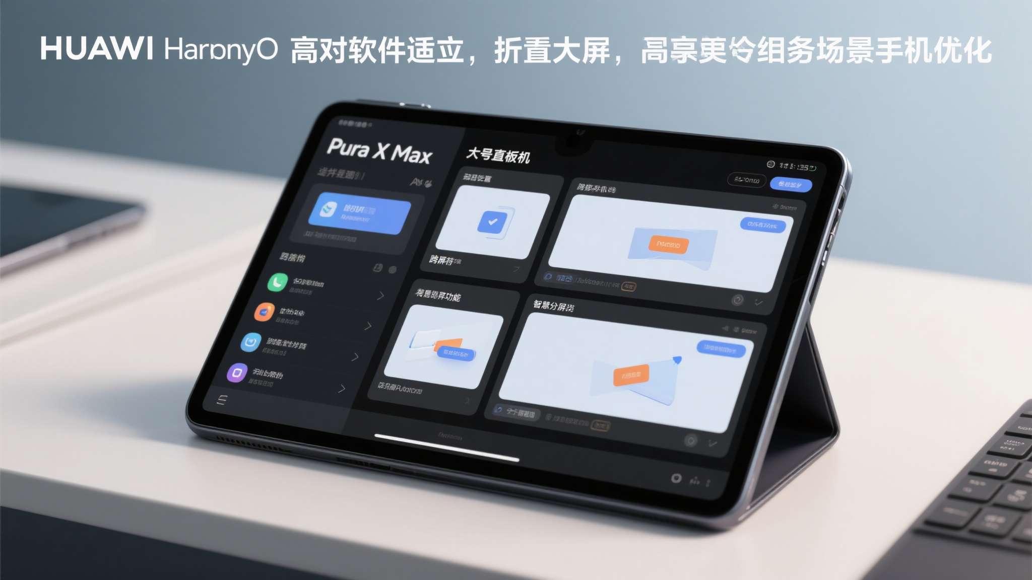 华为折叠手机哪款性价比高 质量好 硬件再强,如果软件不适配,折叠屏依然是"大号直板机"。华为HarmonyOS针对